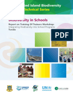 Biodiversity Schools Report