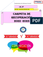 Carpeta de Recuperacion Comunicacion-3ero y 4to Grado - 00001