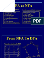 Dfa Vs Nfa: Deterministic Finite Automata Non-Deterministic Finite Automata