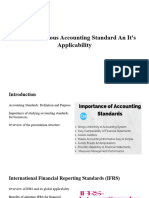 To Study Various Accounting Standard An It's Applicability