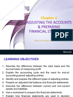 Topic 4 - Adjusting The Accounts and Preparing Financial Statements (STU)