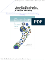 Solution Manual For Chemistry For Changing Times 14th Edition John W Hill Terry W Mccreary