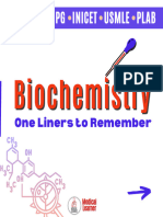 Biochemistry One Liners by Medical Learner