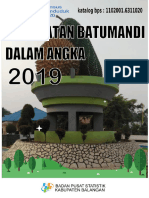 Kecamatan Batu Mandi Dalam Angka 2019