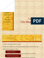 Lecture 10 File Management