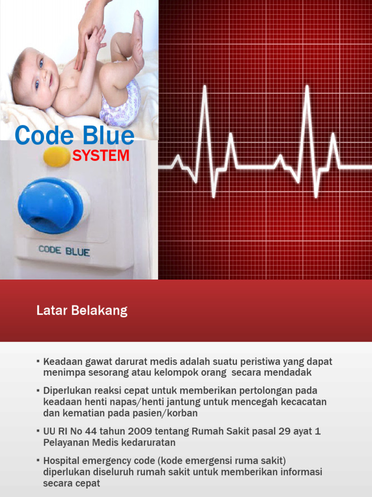 Code Blue | PDF | Kesehatan Holistik | Sains & Matematika