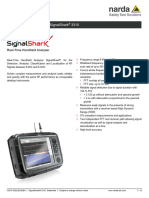 Datasheet SignalShark 3310 Handheld