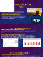 La Minería en El Perú