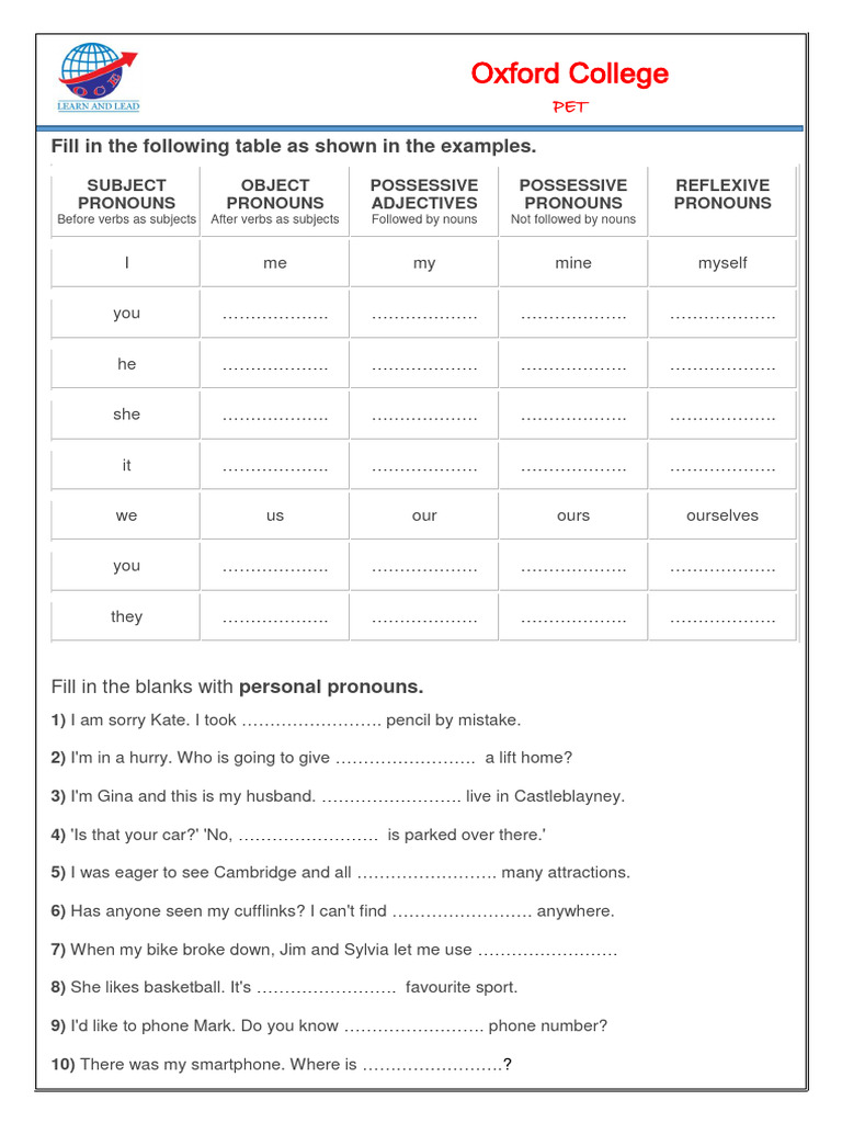 pet-worksheet-pdf-pronoun-semantic-units
