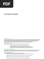 Download Electrical All Sizing Calculation by vijaydev75 SN68992161 doc pdf