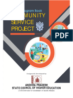 Program Book For Community Service Project As On 18-10-2022