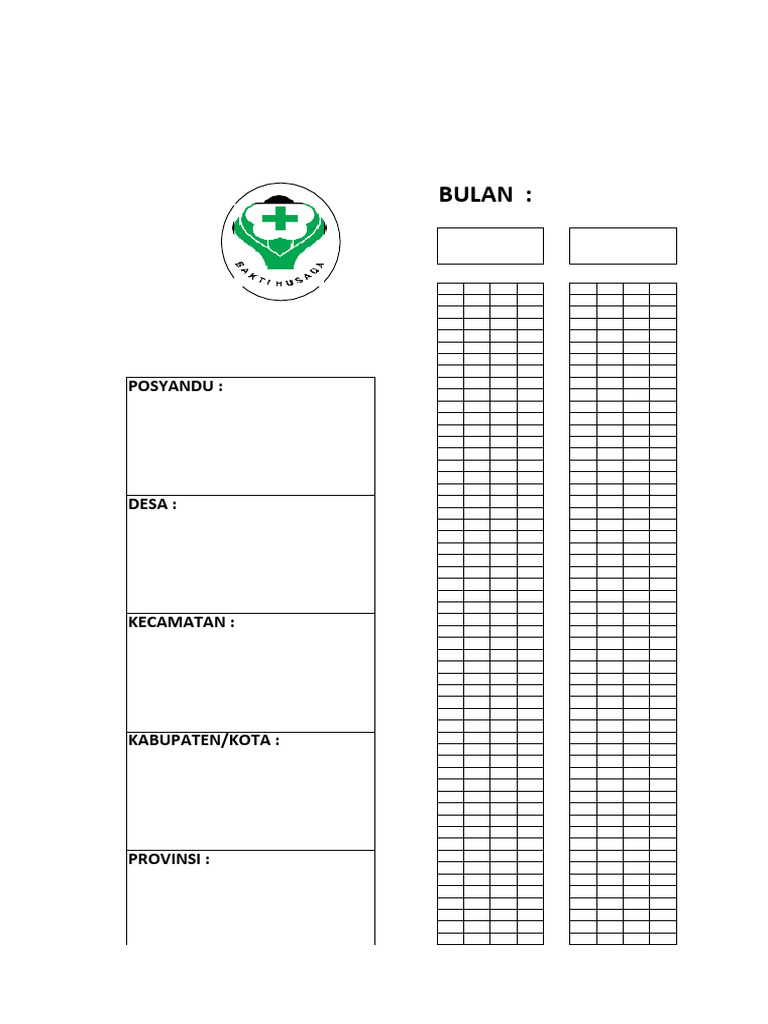 Laporan Balok SKDN Posyandu 2023 | PDF | Bisnis | Ilmu Sosial