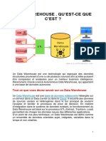 Data Warehouse - Qu'est-Ce Que C'est