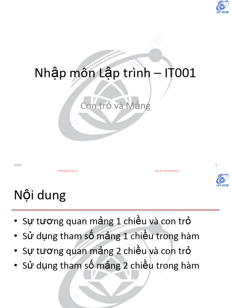Nhap mon lap trinh buoi10 con tro va mang cuuduongthancong com pdf