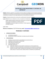 Curso Instrumentación Geotécnica de Presas Dic2023