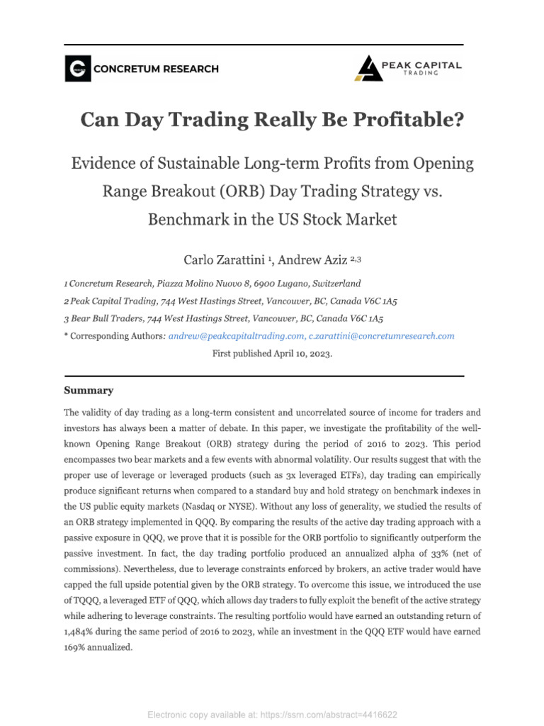 Can Day Trading Work Reddit
