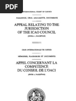 CASE ON JURISDICTION OF ICAO