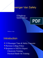 15passenger Van Safety