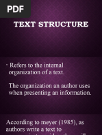 Text Structure