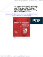 Test Bank For Medical Surgical Nursing Concepts Practice 2nd Edition Susan C Dewit Isbn 10 1437717071 Isbn 13 9781437717075