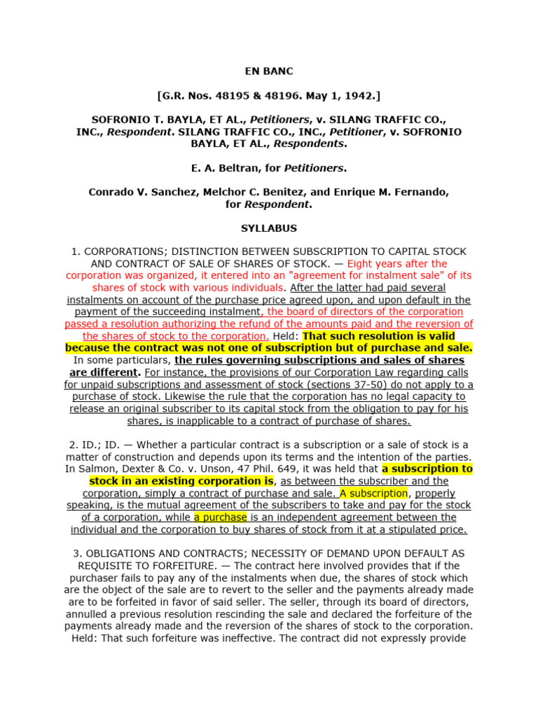Bayla V Silang PDF Stocks Subscription Business Model