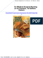Test Bank For Medical Surgical Nursing Preparation For Practice 1st Edition Osborn