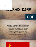 Projekt HiT - Rozpad ZSRR