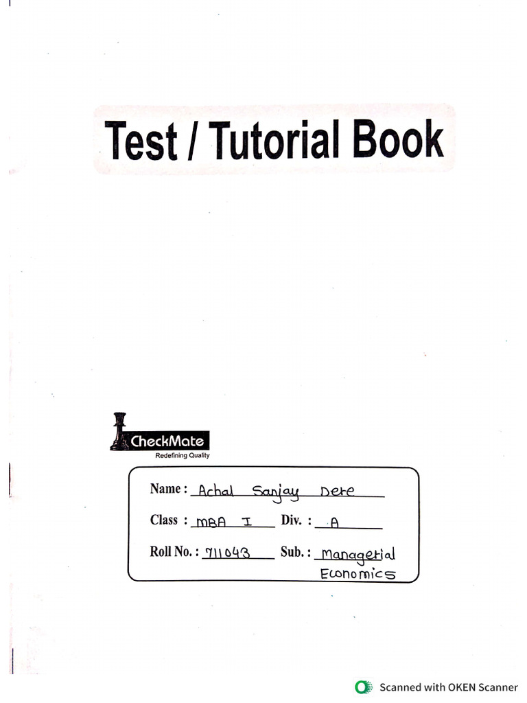 ME Assignment | PDF