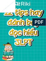 12 tips hay đánh bay đọc hiểu JLPT full