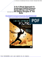 Test Bank For A Novel Approach To Politics Introducing Political Science Through Books Movies and Popular Culture 5th Edition Douglas A Van Belle
