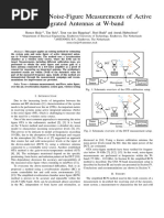 Over-the-Air Noise-Figure Measurements of Active Integrated Antennas at W-Band