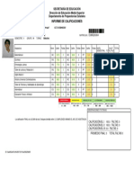 Informe de Calificaciones