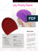 Really Easy Slouchy Beanie