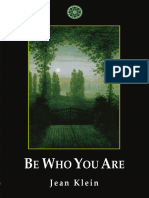 Be Who You Are (Jean Klein)