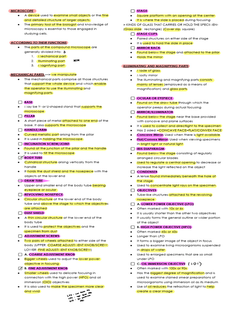 Microscope Pdf Microscope Electron Microscope