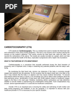 Cardiotocography (CTG) : What Is The Purpose of CTG Monitoring?