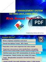 Integrated Manajemen Sistem ISO 9001 14001 General Per Klausal New