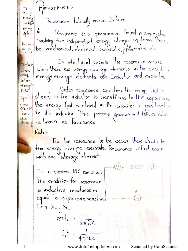 Network Analysis R20 Unit 4 Pdf