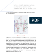 Atividade Avaliativa 1 - Prot. Sist. Elet. de Potência