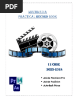 Multimedia Practical Record