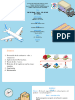 Presentación Transporte e Industria Ilustraciones Isométricas Azul