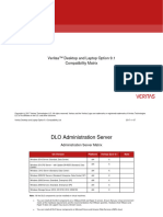 Veritas DLO 9 .1 Compatibility Matrix