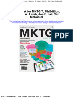 Test Bank For MKTG 7 7th Edition Charles W Lamb Joe F Hair Carl Mcdaniel