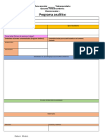 PROGRAMA ANALITICO Sugerencia de Formato