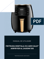 Manual Air Fryer 6L 2400W