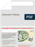 13 Economic Policies