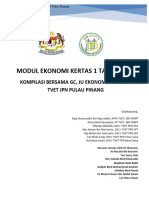 Modul Ekonomi K1 JPN Pulau Pinang 2021