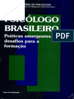 PSICÓLOGO BRASILEIRO práticas emergentes - CFP