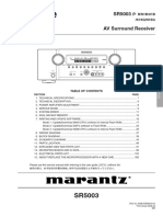 Marantz+SR 5003+Service+Manual