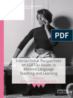 Intersectional Perspectives On LGBTQ+ Issues in Modern Language Teaching and Learning